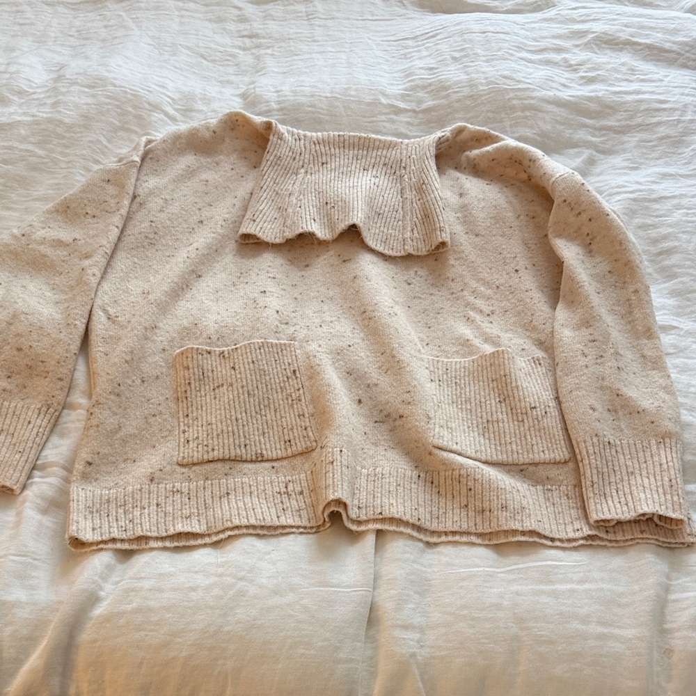 Loft Cream Women's Sweater